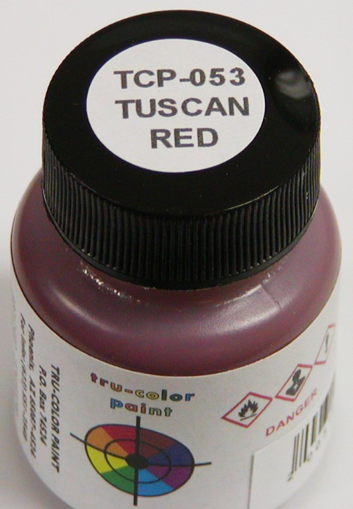 Tru-Color Paint 053 Tuscan Red 1oz