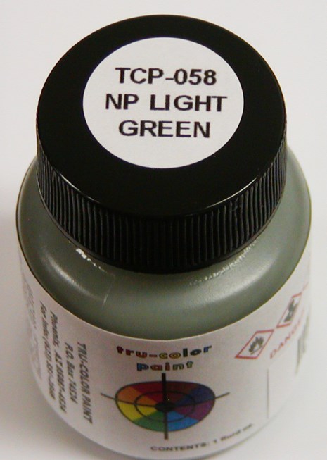 Tru-Color Paint 058 NP Light Green/North Coast 1oz