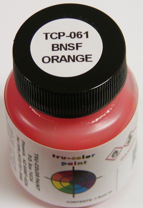 Tru-Color Paint 061 BNSF Orange 1oz