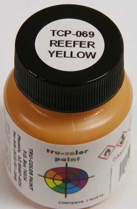 Tru-Color Paint 069 Reefer Yellow 1oz (6630982484017)