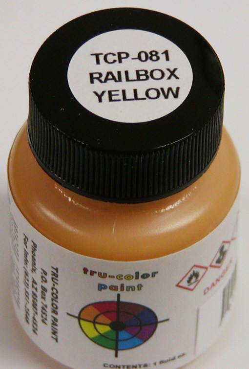 Tru-Color Paint 081 RBOX Yellow 1oz