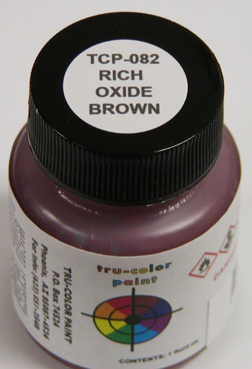 Tru-Color Paint 082 Rich Oxide Brown 1oz