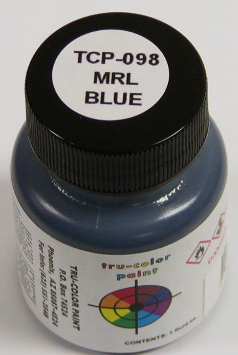 Tru-Color Paint 098 Montana Rail Link Blue 1oz