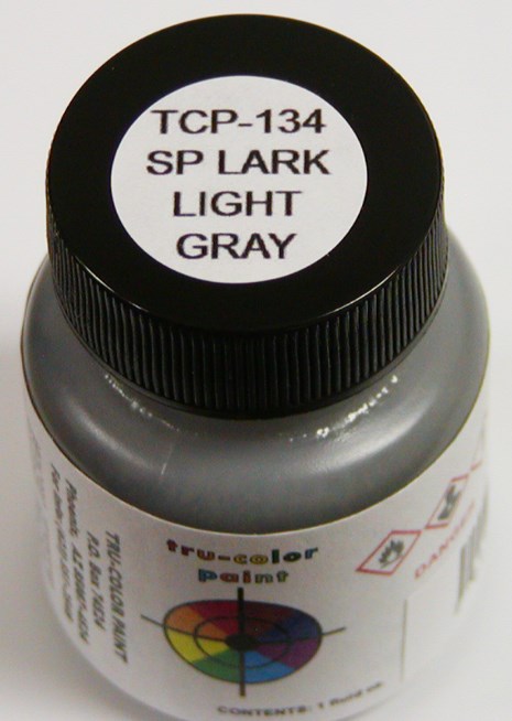 Tru-Color Paint 134 Southern Pacific Lark Light Gray 1oz
