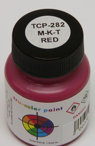 Tru-Color Paint 282 M-K-T Red