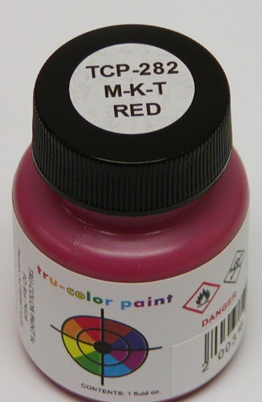 Tru-Color Paint 282 M-K-T Red (6630992248881)