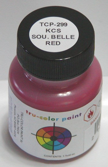 Tru-Color Paint 299 KCS Southern Belle Red