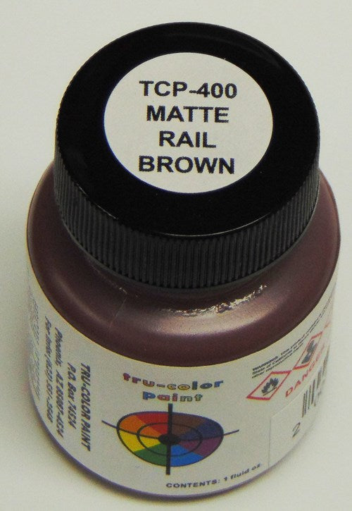Tru-Color Paint 400 MATTE RAIL BROWN