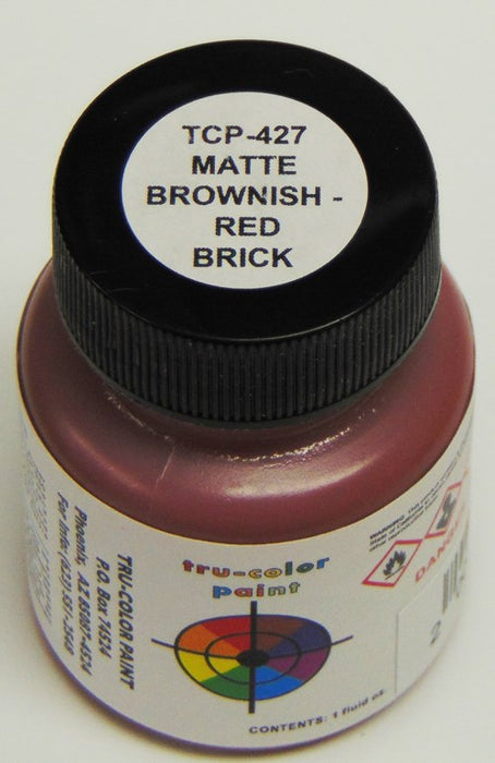 Tru-Color Paint 427 MATTE BROWNISH RED BRICK (6631010697265)