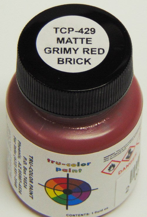 Tru-Color Paint 429 MATTE GRIMY RED BRICK (6631010795569)