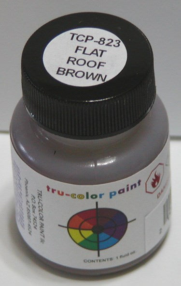 Tru-Color Paint TCP-823 FLAT BRUSHABLE ROOF BROWN (6630998048817)