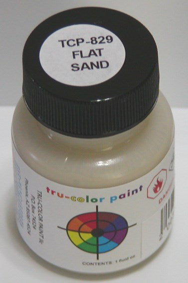 Tru-Color Paint TCP-829 FLAT BRUSHABLE SAND (6630998245425)