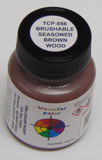 Tru-Color Paint TCP-856 FLAT SEASONED BROWN WOOD (6630999949361)