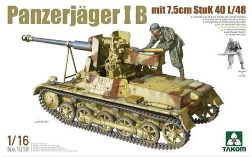 Takom 1018 1/16 Panzerjager IB mit 7.5cm Stuk 40 L/48 - Hobby City NZ (8967472742637)
