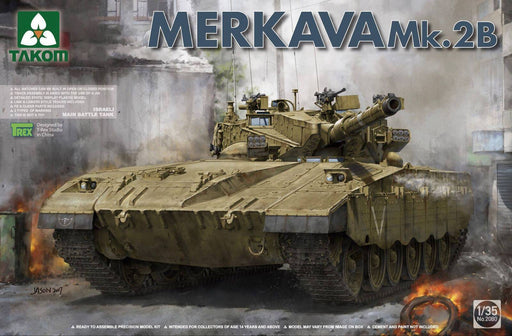 Takom 2080 1/35 Israeli main battle tank Merkava mk.2b - Hobby City NZ (8967472939245)