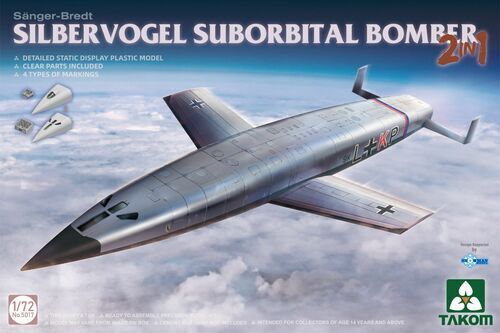 Takom 5017 1/72 Silbervogel Suborbital Bomber - Hobby City NZ (8967474741485)