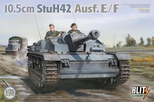 Takom 8016 1/35 10.5cm StuH42 Ausf.E/F - Hobby City NZ (8967475396845)