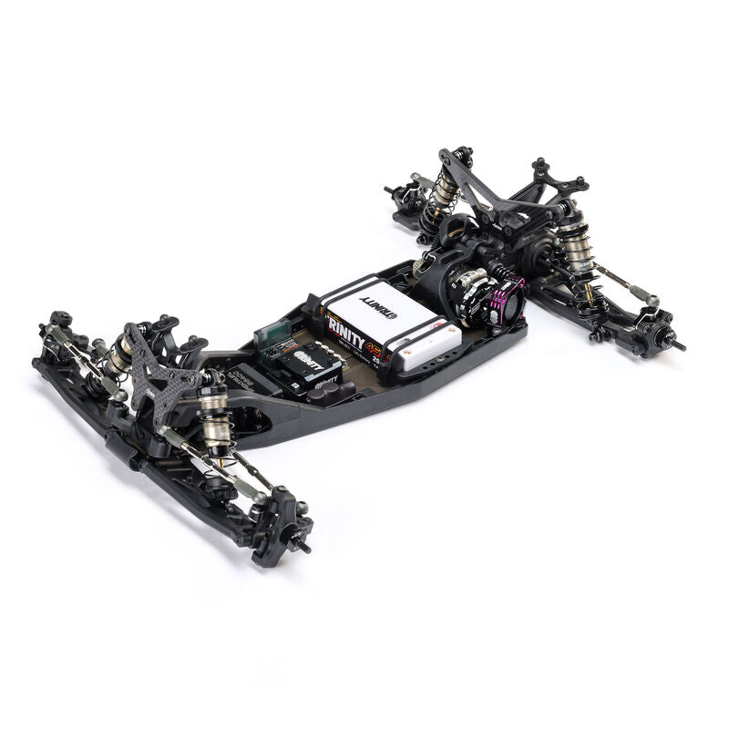 Team Losi Racing 22X-T 2WD Race Kit + Sector ST Clear Body RC Stadium Truck 1/10 Scale (15)