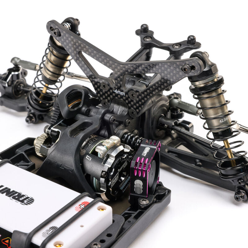 Team Losi Racing 22X-T 2WD Race Kit + Sector ST Clear Body RC Stadium Truck 1/10 Scale (8)