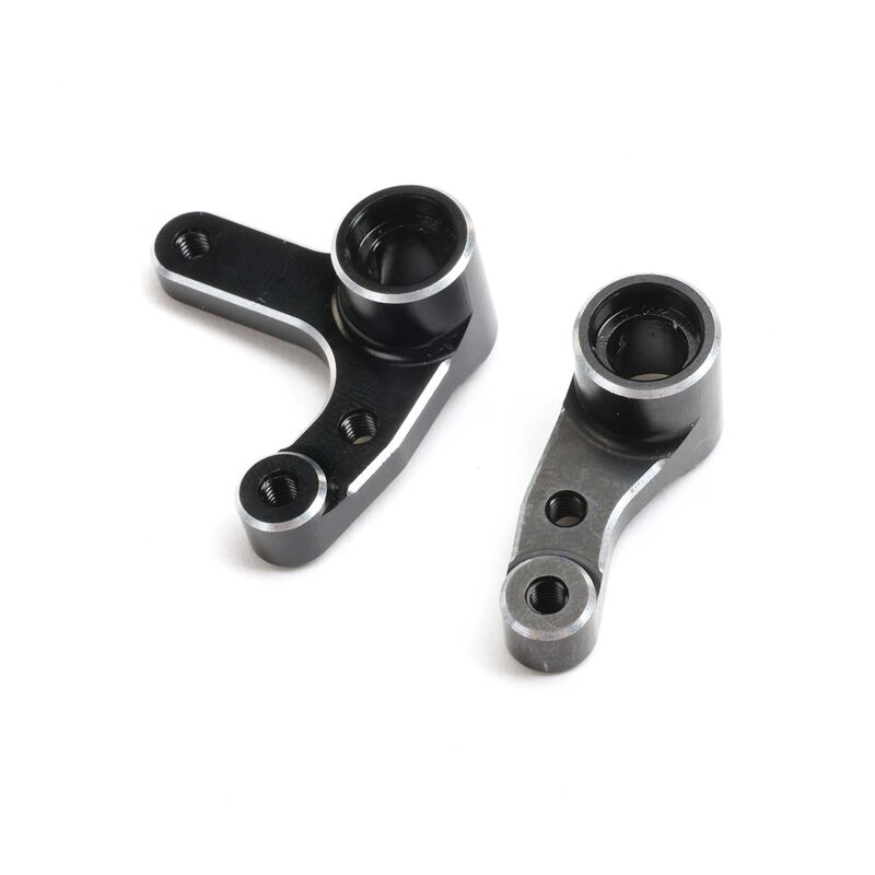 TLR Aluminium Bell Crank Set Black - TLR-1063