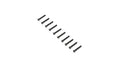 TLR Button Head Screws, M4x25mm (10) - TLR255010