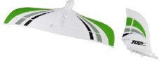 TopRC Hobby Rudder/Elevator Set T1400 Electric Glider RC Aircraft Spare Part - TOP10003