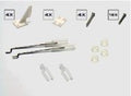 TopRC Hobby Pushrods with Clevis &amp; Horns T1400 Electric Glider RC Aircraft Spare Part - TOP10006