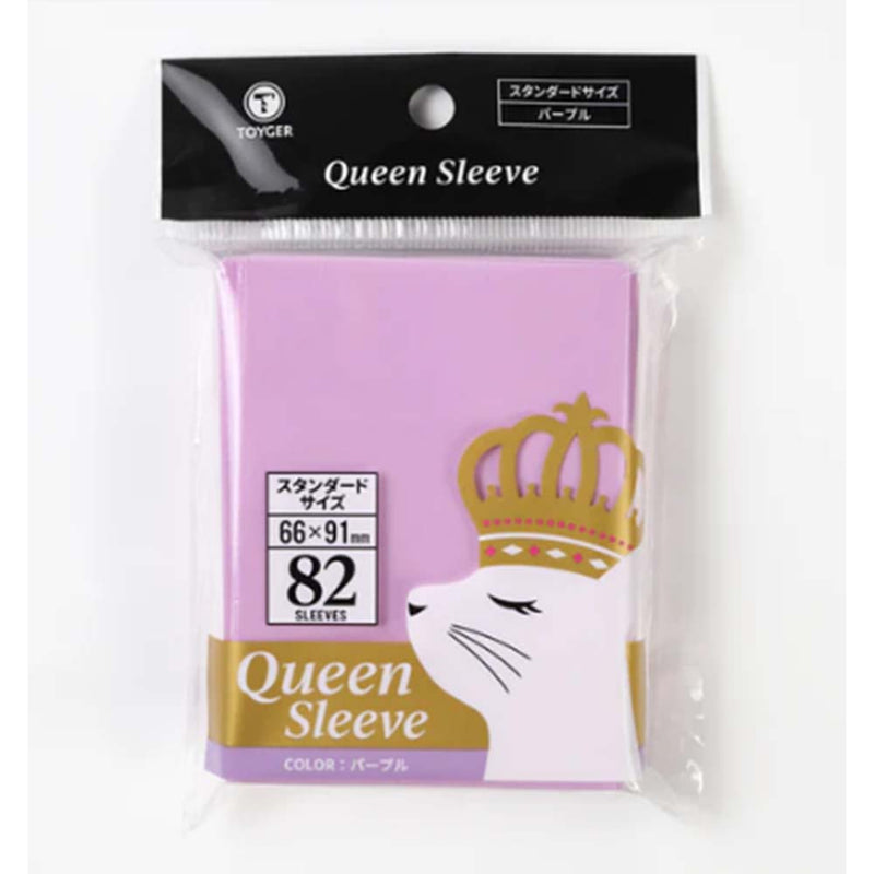 TOYGER QS-PRPL Queen Sleeves Purple 82ct (9003888640237)