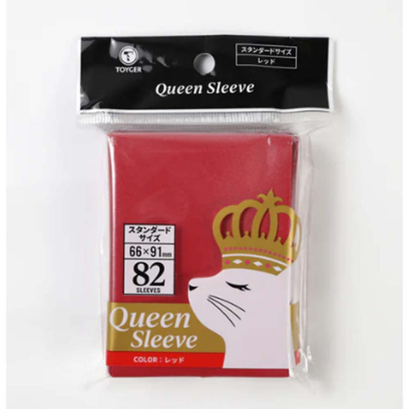 TOYGER QS-RED Queen Sleeves Red 82ct (9003888541933)