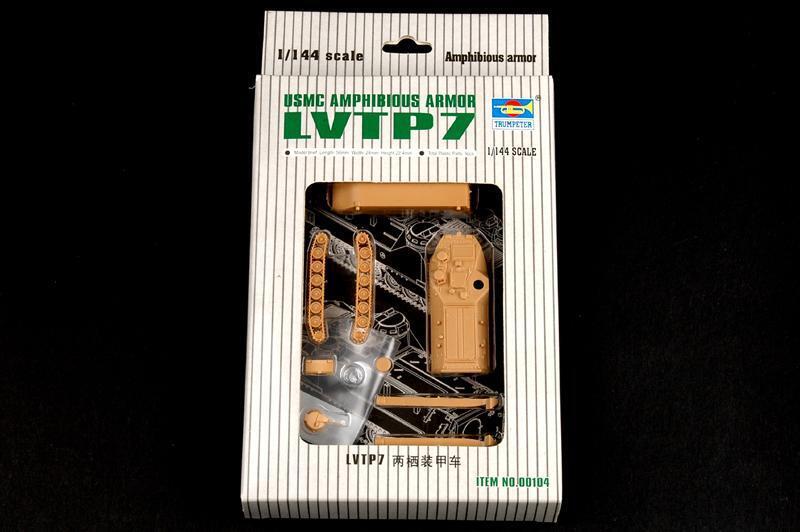 Trumpeter 00104 1/144 LVTP7 Amphibious armor - Hobby City NZ (8967475790061)
