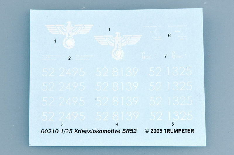 Trumpeter 00210 1/35 Kriegslokomotive BR52