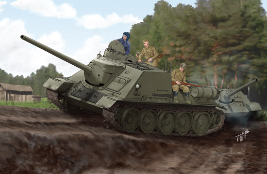 Trumpeter 00915 1/16 Soviet SU-100 Tank Destroyer