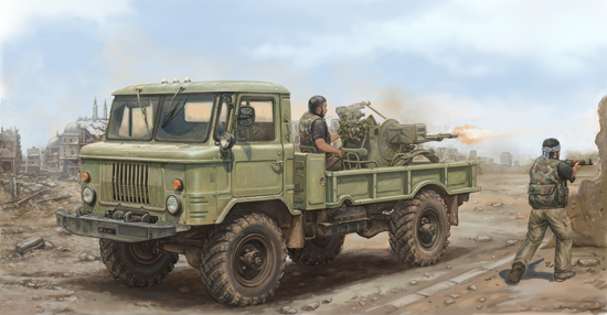 Trumpeter 01017 1/35 Russian GAZ-66 Light Truck II - Hobby City NZ (8967476445421)