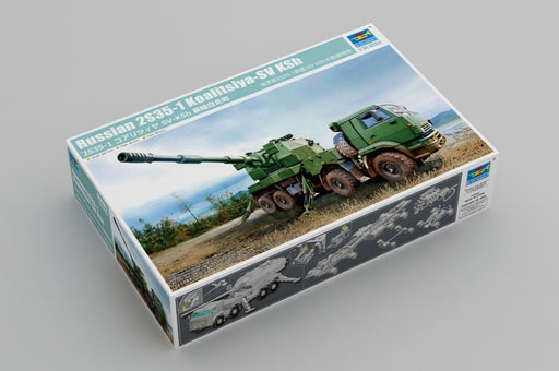 Trumpeter 01085 1/35 Russian 2S35-1 Koalitsiya-SV KSh - Hobby City NZ (8967476838637)