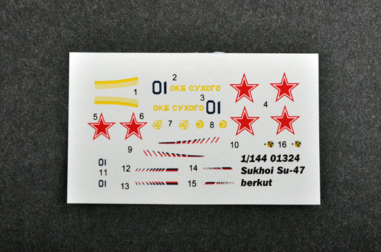 Trumpeter 01324 1/144 Sukhoi SU-47 Berkut
