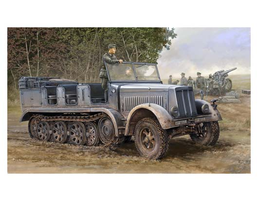 Trumpeter 01514 1/35 Sd.Kfz.7 Mittlere Zugkraftwagen 8t early version - Hobby City NZ (8967477231853)