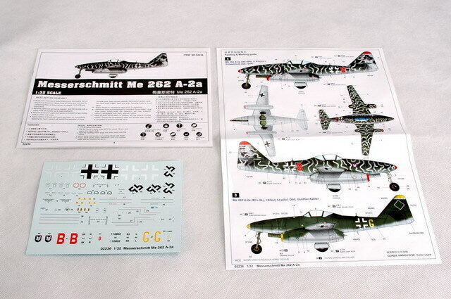 Trumpeter 02236 1/32 Messerchmitt Me 262 A-2a