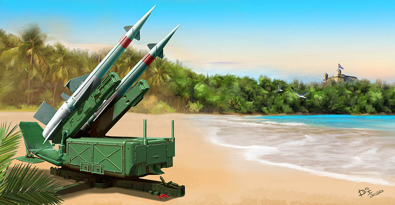 Trumpeter 02353 1/35 Soviet 5P71 Launcher with 5V27 Missile Pechora (SA-3B Goa) - Hobby City NZ (8967477756141)