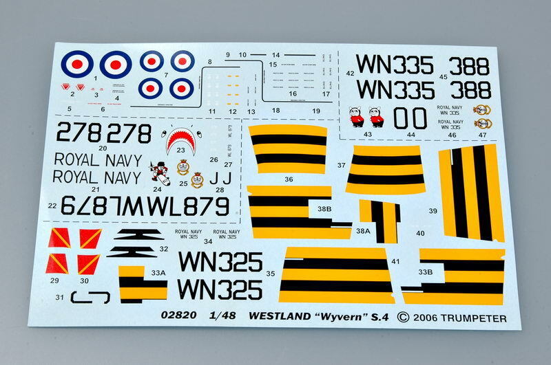 Trumpeter 02820 1/48 WESTLAN Wyvern S.4
