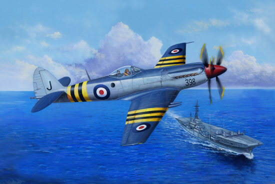 Trumpeter 02851 1/48 Supermarine Seafang F.MK.32 Fighter — Hobby City NZ