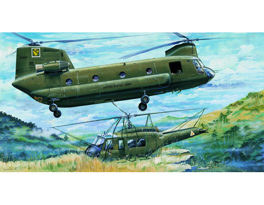 Trumpeter 05104 1/35 Helicopter - CH-47A CHINOOK