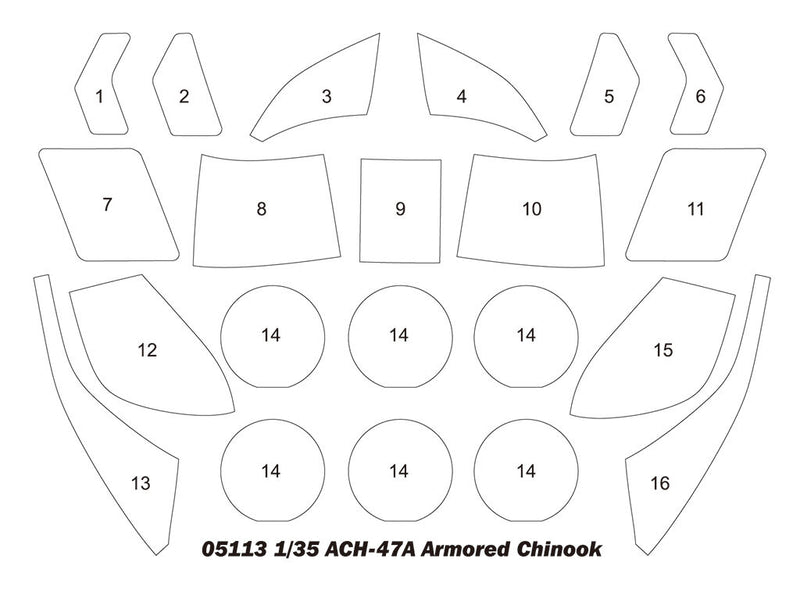 Trumpeter 05113 1/35 Boeing ACH-47A Armored Chinook