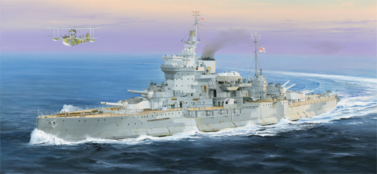 Trumpeter 05325 1/350 Battleship HMS Warspite