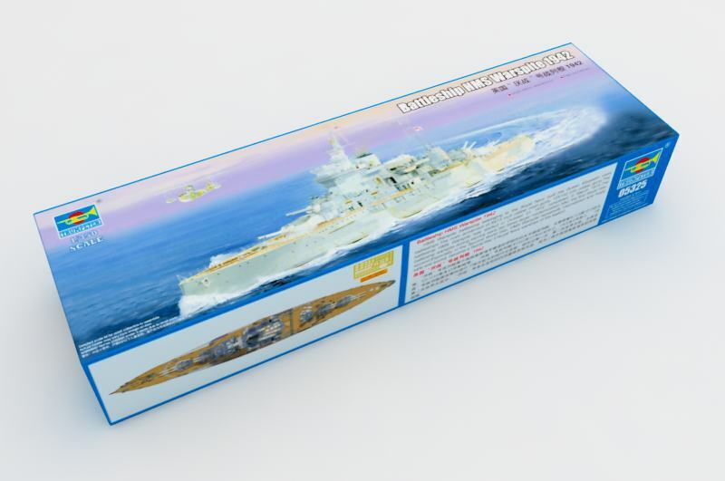Trumpeter 05325 1/350 Battleship HMS Warspite