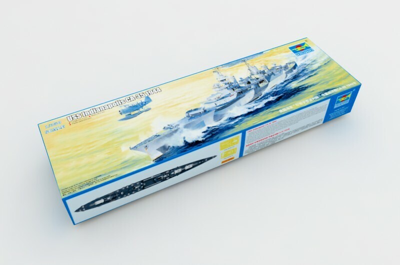 Trumpeter 05327 1/350 USS Indianapolis CA-35 1944