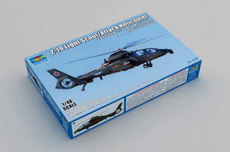Trumpeter 05819 1/48 Z-19 Light Scout/Attack Helicopter - Hobby City NZ (8967480049901)