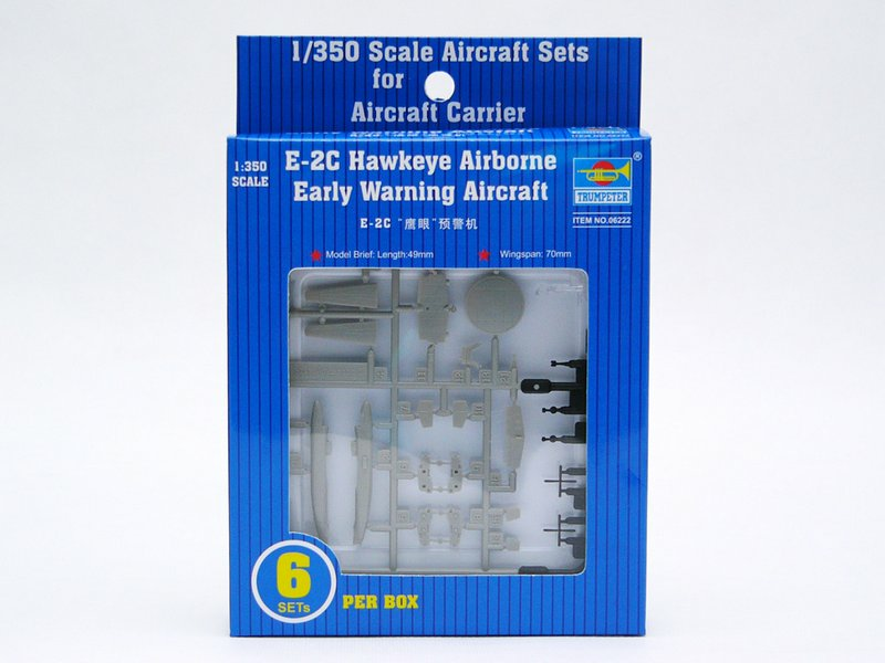 Trumpeter 06222 1/350 E-2C Hawkeye Warning (6pcs. per box)