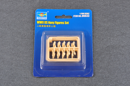 Trumpeter 06633 1/200 WWII US Navy Figures Set