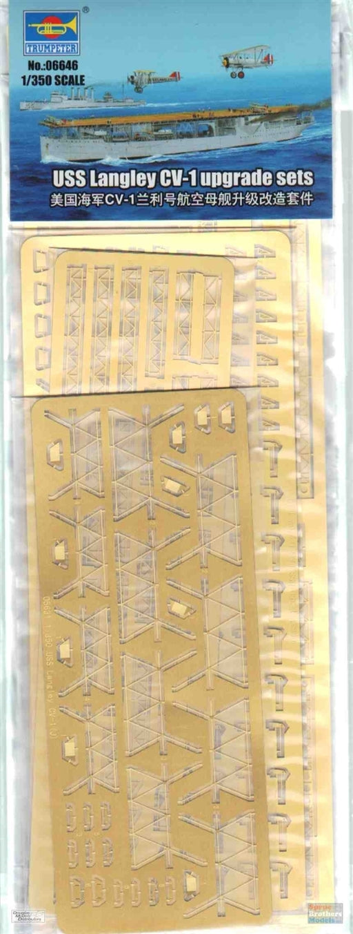 Trumpeter 06646 1/350 USS Langley CV-1 Upgrade Set - Hobby City NZ (8967481327853)