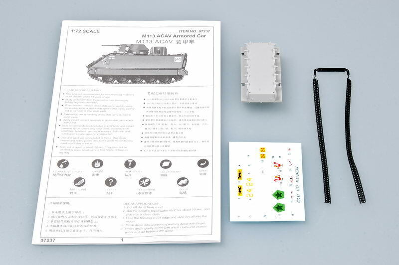 Trumpeter 07237 1/72 US M 113ACAV Armored Car